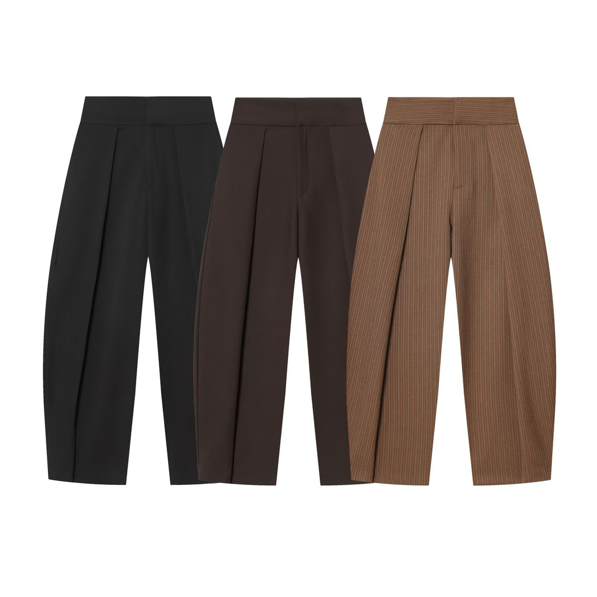 Women's balloon version casual pleated pants