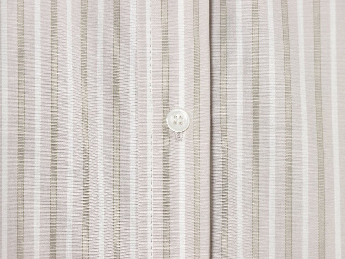 Women's Casual Lapel Striped Poplin Shirt