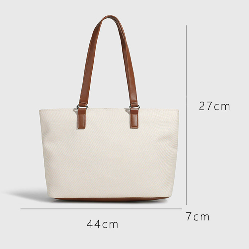 #288 Women's new leisure zipper large-capacity shoulder bag